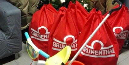 Doa&ccedil;&atilde;o de brinquedos - Grunenthal